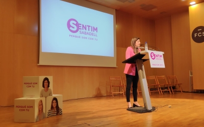 Maria Grossi, número tres de la llista de Sentim Sabadell | Serveis Informatius