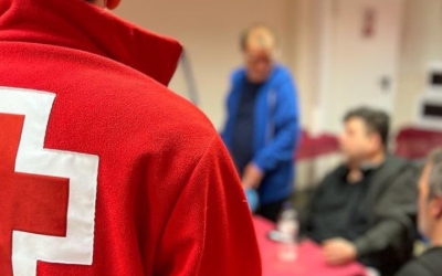Un voluntari de Creu Roja Sabadell/ Instagram ONG