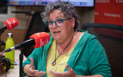 L'alcaldable de la Crida, Nani Valero, a Ràdio Sabadell aquest dimecres | Roger Benet