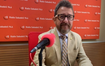 Manolo Hernández en una entrevista a Ràdio Sabadell | Arxiu