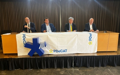 Acte central de campanya del PDeCAT al Casal Pere Quart | Redacció Informatius