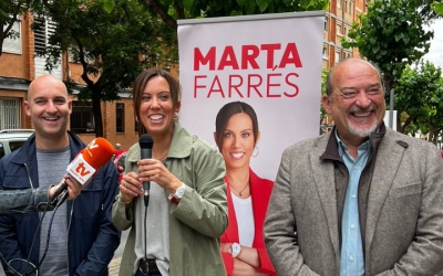 Farrés, amb Hernández i Robles/ PSC