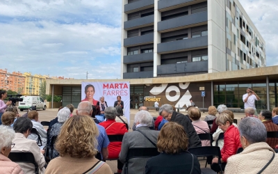 Marta Farrés a l'acte d'aquest matí | Ràdio Sabadell