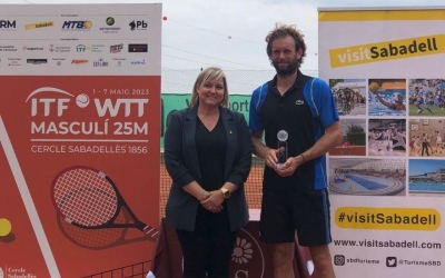Mathias Bourgue, guanyador de l'ITF WTT masculí | @cerclesabadelles1856