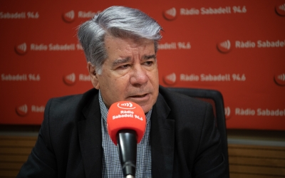 Amadeu Papiol en la seva entrevista a Ràdio Sabadell | Roger Benet