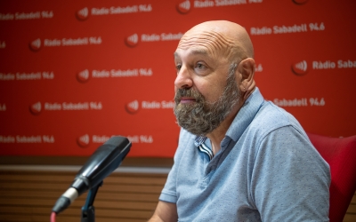 Jaume Marco als estudis de Ràdio Sabadell | Roger Benet