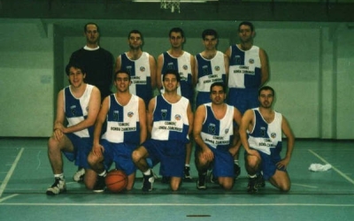 El primer equip del Creu Alta Sabadell Bàsquet | Cedida