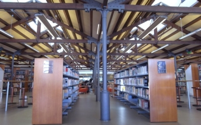 Interior de la Biblioteca Vapor Badia | Cedida
