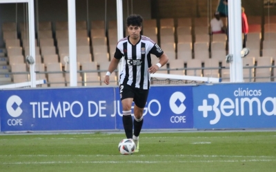 Antonio Sánchez, en un partit d'aquesta temporada amb el Cartagena 'B' | @fcc_cantera