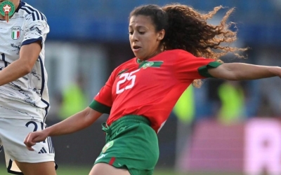 Fatima Gharbi al partit contra Itàlia | @FatimaGharbi15