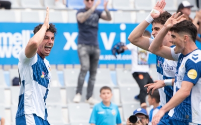 Armando va marcar en el partit de la salvació contra La Nucía | Roger Benet