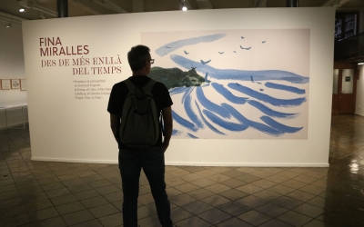 Ja es pot visitar l'exposició 'Des de més enllà del temps' de Fina Miralles a l'Espais Volart | Guillem Roset