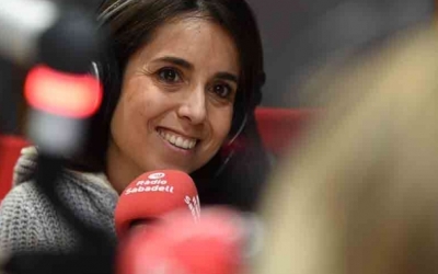 Laura Rosel en una entrevista a Ràdio Sabadell | Roger Benet