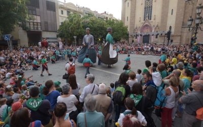Els Gegants de Gràcia durant la Festa Major del 2019 | Roger Benet