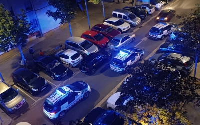Operació policial a Els Merinals | Cedida