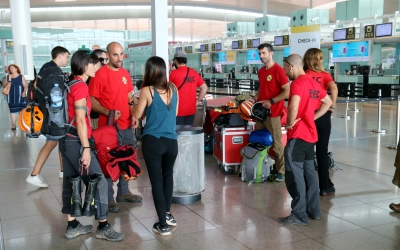 Una expedició dels Bombers de la Generalitat ha viatjat cap al Marroc | Nia Escolà