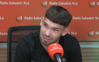 Astals, durant l'entrevista a Ràdio Sabadell | Twitch