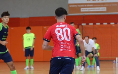 Aleix Canet, esperant una acció rival | Futsal Mataró