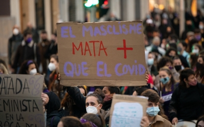 Imatge de la manifestació del 8 de març | Roger Benet