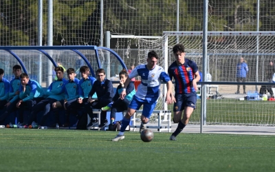 La temporada passada, el Sabadell-Barça de Divisió d'Honor va acabar en 0-1 | FutBaseCES