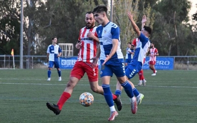 Miquel Ustrell, durant el partit contra el Viladecans | CES