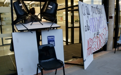 Els accessos a les facultats, tallats per la vaga | ACN