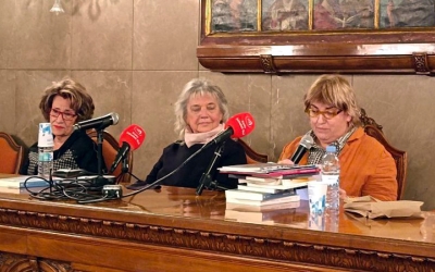Conxita Domènech, Anna Crusafont i Montse Barderi/ Karen Madrid