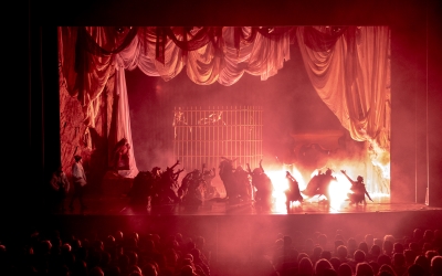 L'escena de l'infern, al Teatre de La Faràndula | Roger Benet