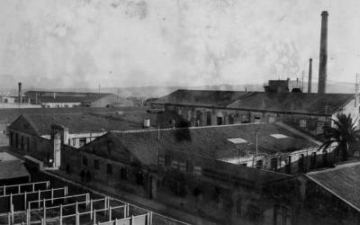 Exterior de la fàbrica Ferran Casablancas SA. Abans de 1936 | Francesc Casañas / Arxiu Històric de Sabadell