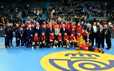 La selecció espanyola ha guanyat còmodament el TIE a Granollers | RFEBM