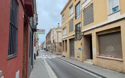 Encreuament del carrer Sant Oleguer amb el carrer Gurrea | Júlia Ramon
