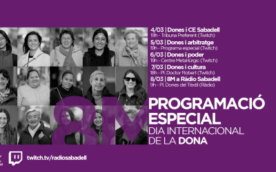 Dia internacional de la dona 8M a Ràdio Sabadell