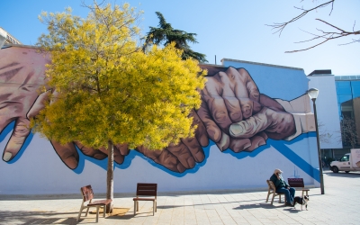 arbre ple de flors a Sabadell