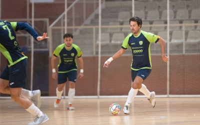Pepe Font va marcar dos gols en el Canet - Futsal Pia