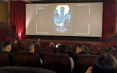 sala de cinema durant el festival de Terror