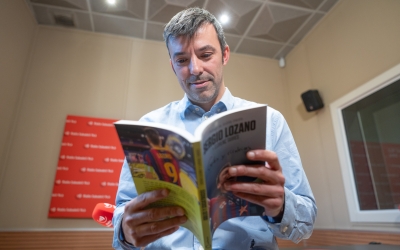 Llorenç Tarrés, als estudis de Ràdio Sabadell | Roger Benet