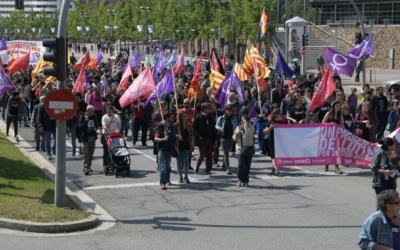 Manifestació de l'1 de Maig, en una imatge d'arxiu | Roger Benet