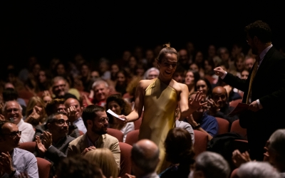 Moment de l'espectacle Sabadell Aixeca el Teló 