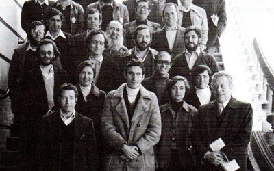 Francisco Morales, a la dreta d’Antoni Farrés 