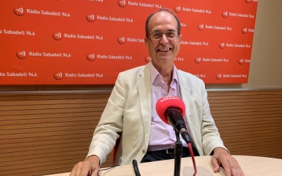 Josep Suàrez en una entrevista a Ràdio Sabadell | Arxiu