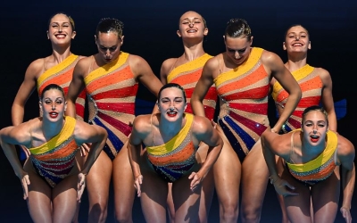 L'equip espanyol de natació artística | EuropeanAquatics