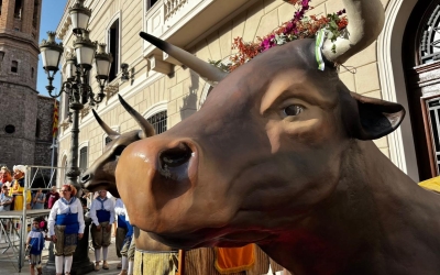 El Bou de Sabadell, aquesta tarda a plaça Sant Roc | Mireia Sans