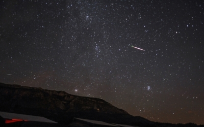 Un meteor dels Perseids | Manel Martín