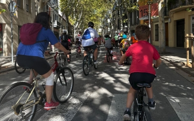 4.000 persones a la Pedalada popular de Sabadell