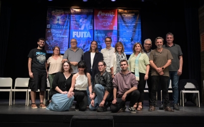 Part de l'equip directiu dels diferents muntatges del Teatre Sant VIcenç