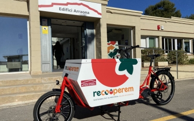 Bicicleta elèctrica del Recooperem | Cedida