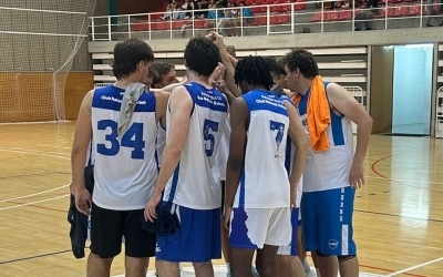 Pinya del CNS Bàsquet a la pretemporada