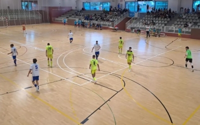 Imatge del CNS FS-Lleida al Pavelló Nord | @cnsfutbolsala