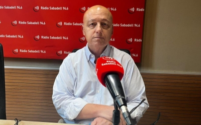 Pere Urpí, en una entrevista a Ràdio Sabadell | Mireia Sans