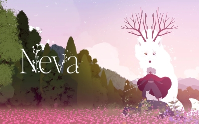 Portada del videojoc 'Neva'